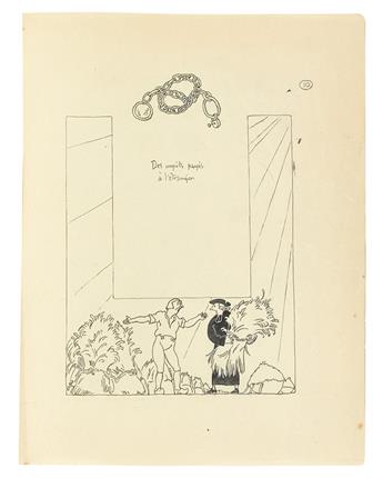 (KIEFFER, RENÉ.) Voltaire, (F. M. Arouet de). LHomme aux Quarante Écus.